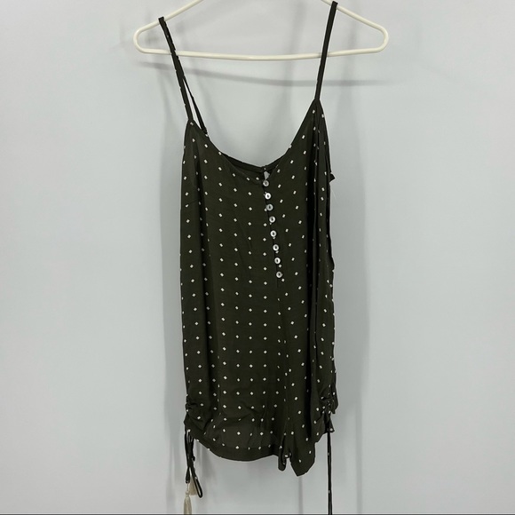 Faithfull The Brand Green Romper 2 - Picture 2 of 12